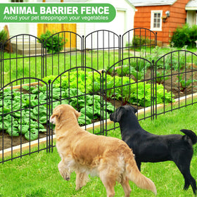 GAXI fence with reduced 1.7 inch gaps helps deter escapes and intrusions.