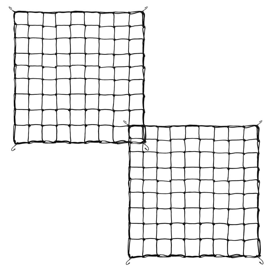 GBACHOOSE trellis netting 5x5 setup supports climbing vegetables for even growth.