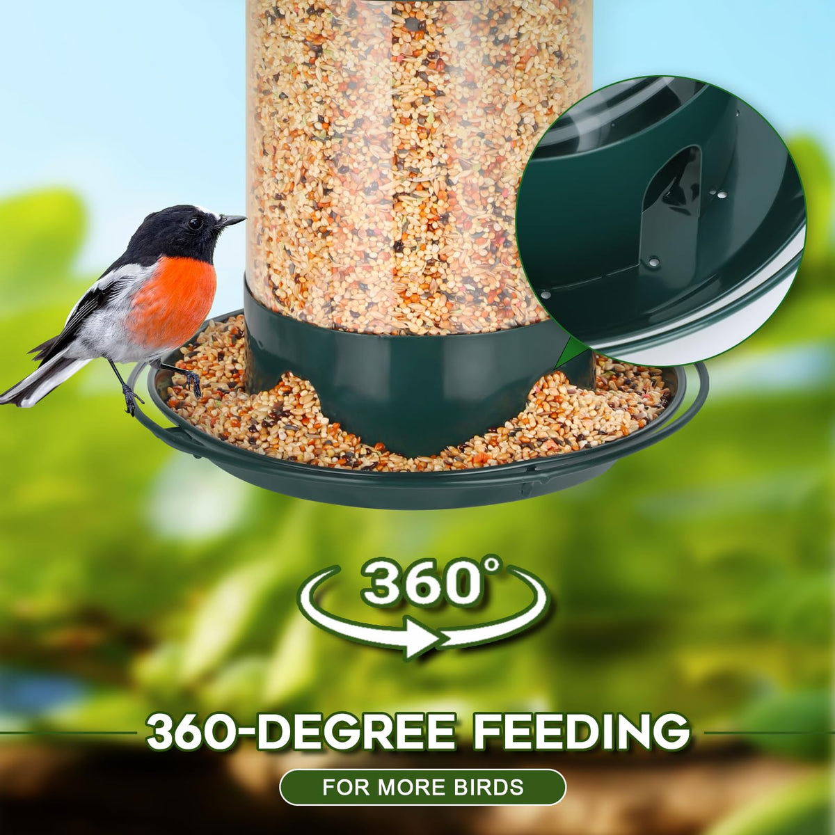 Gbekery detachable design makes thorough cleaning quick and simple