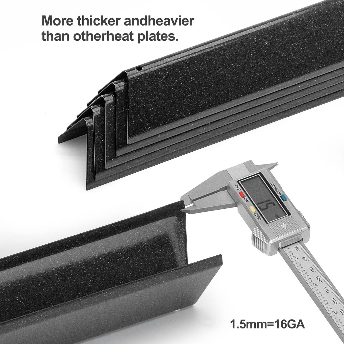 Gcostar heat plates shield burners from drips and flare-ups