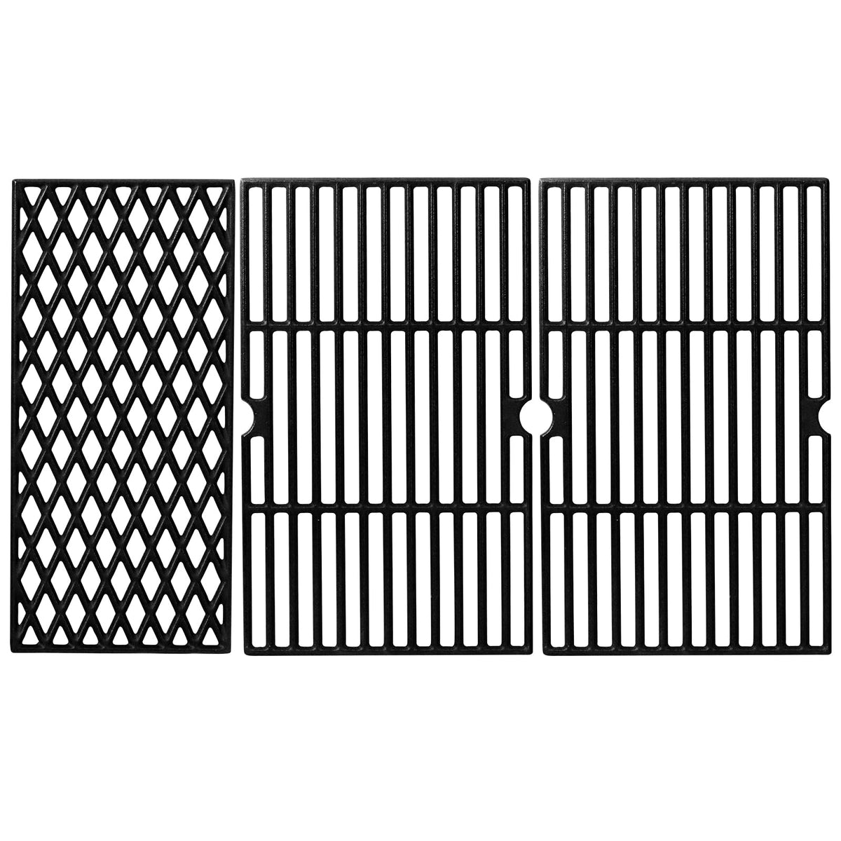 Gcostar DGH450CRP cast-iron grates front view for durable heat retention and even searing