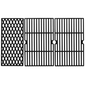 Gcostar DGH450CRP cast-iron grates front view for durable heat retention and even searing