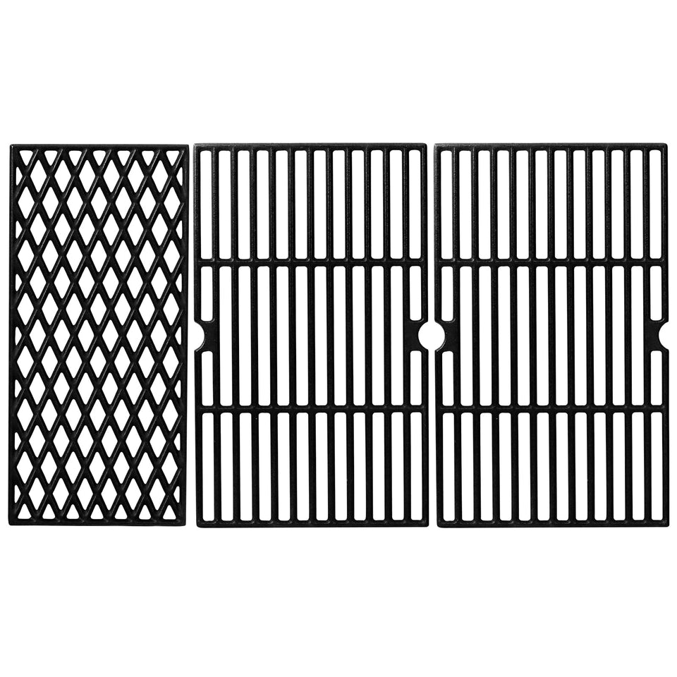 Gcostar DGH450CRP cast-iron grates front view for durable heat retention and even searing
