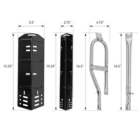 Gcostar Dyna-Glo big heat plate promotes even heat distribution
