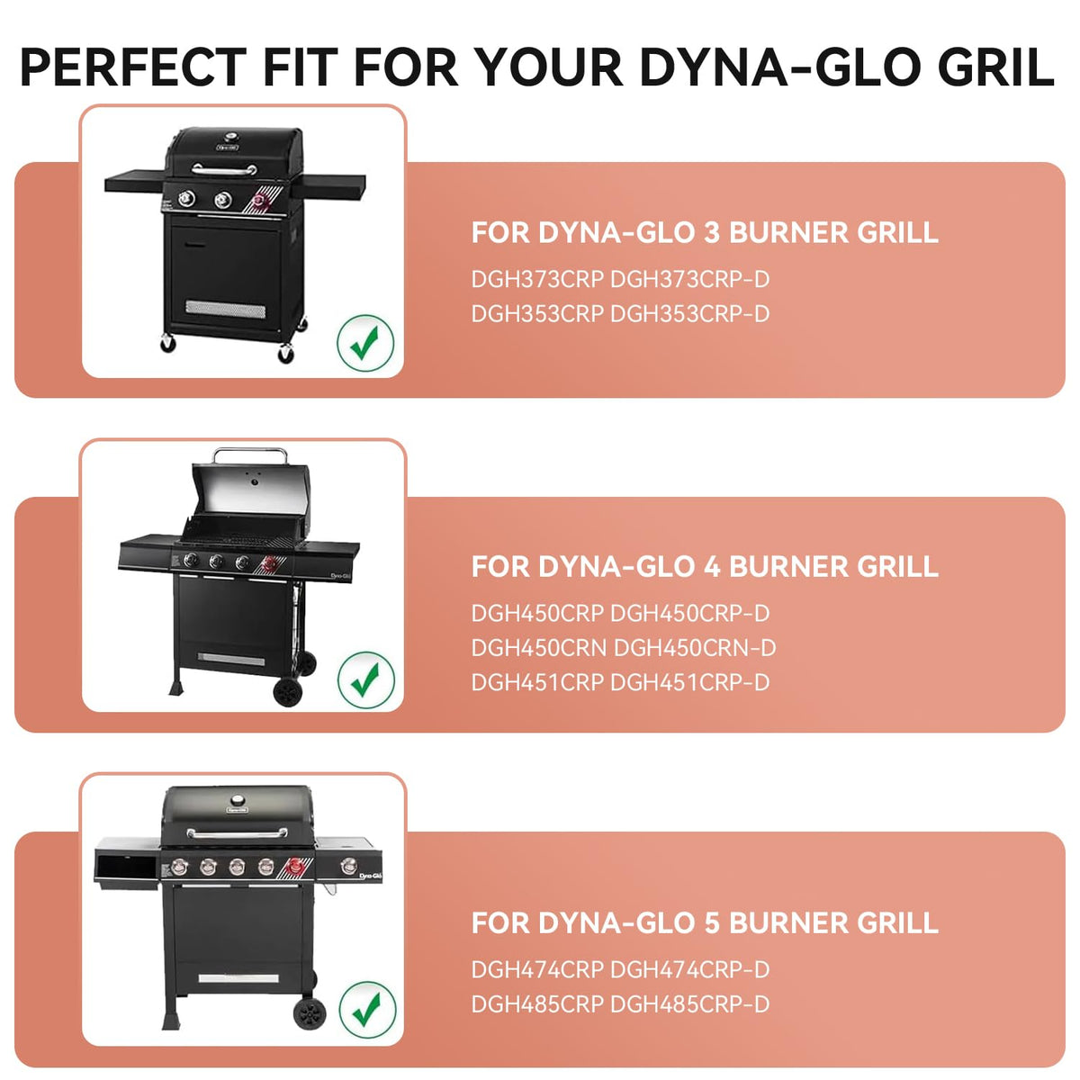 Gcostar Dyna-Glo curved burner enables precise flame for even searing