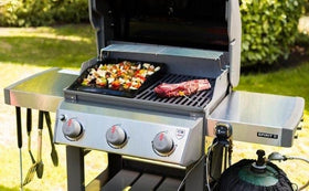 Gcostar easy cleanup after grilling with flavorizer bars.