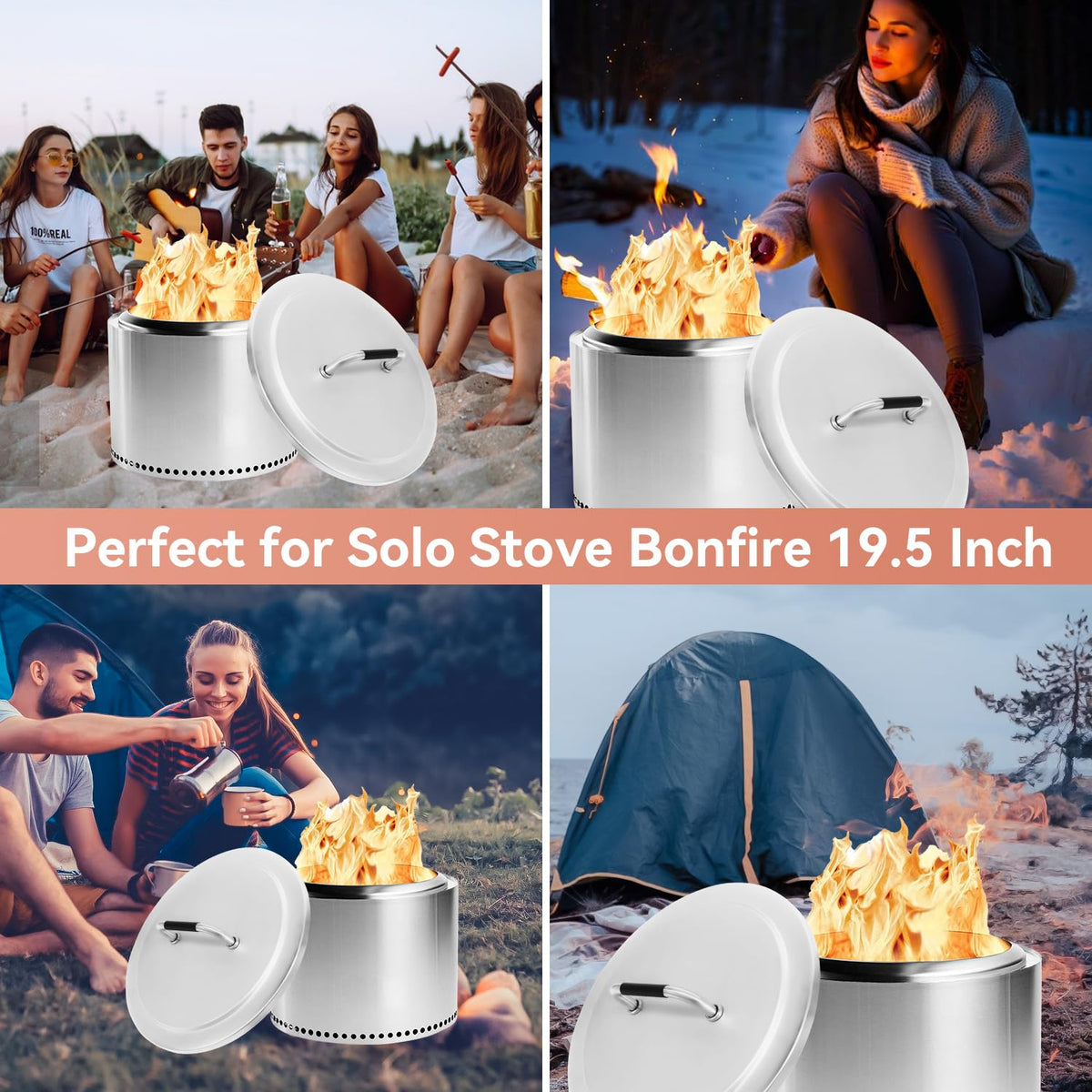 Gcostar lid doubles as a stylish outdoor table for drinks.