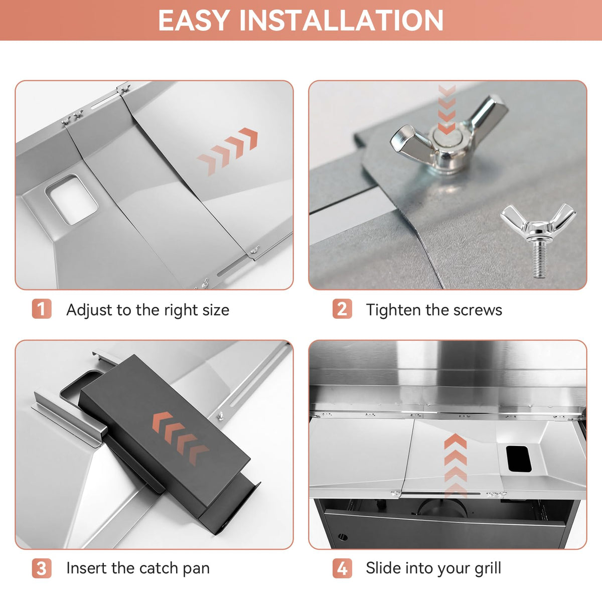 Gcostar-charbroil-dyna-glo-kenmore tray works with multiple brands for versatile use
