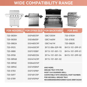 Gcostar Nexgrill-720-0888n compatibility ensures proper fit on Nexgrill models