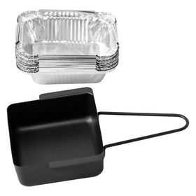 Gcostar drip pan kit universal fit enables quick grease management on Nexgrill and Cuisinart grills