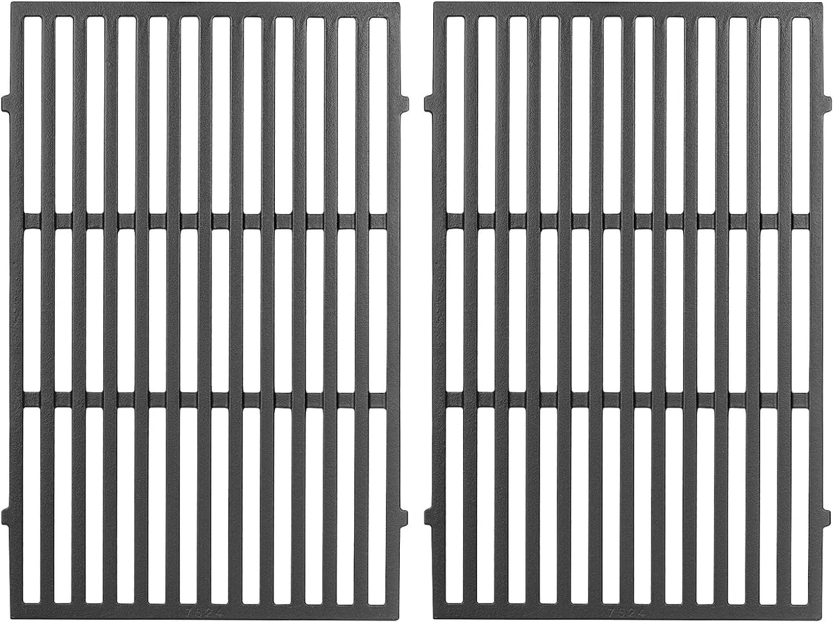 Gcostar Spirit E310 closeup cast-iron grate for even heat and sear