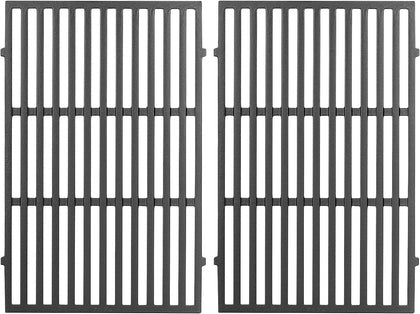Gcostar Spirit E310 closeup cast-iron grate for even heat and sear