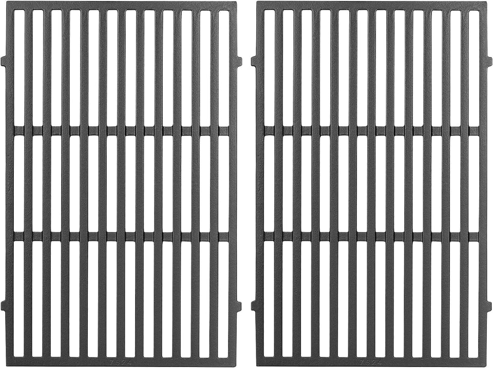 Gcostar Spirit E310 closeup cast-iron grate for even heat and sear