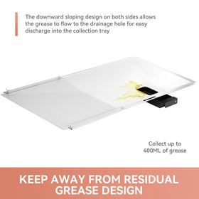 Gcostar universal grease tray installation steps for quick setup