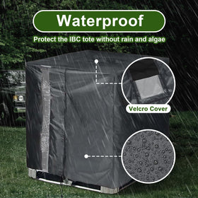 GDCCPRO drawstring bottom keeps the cover snug on the tank.