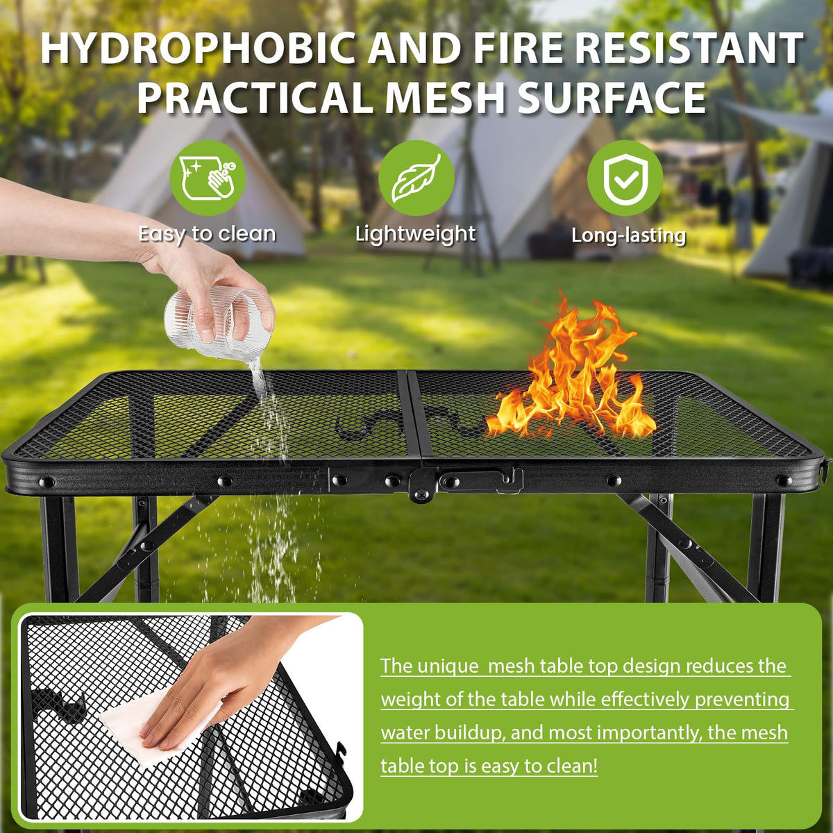 GDDGHS sturdy frame supports up to 68 pounds for versatile use