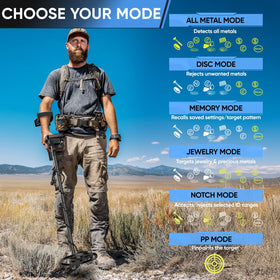 GDDREAM ergonomic, adjustable shaft for comfortable exploration