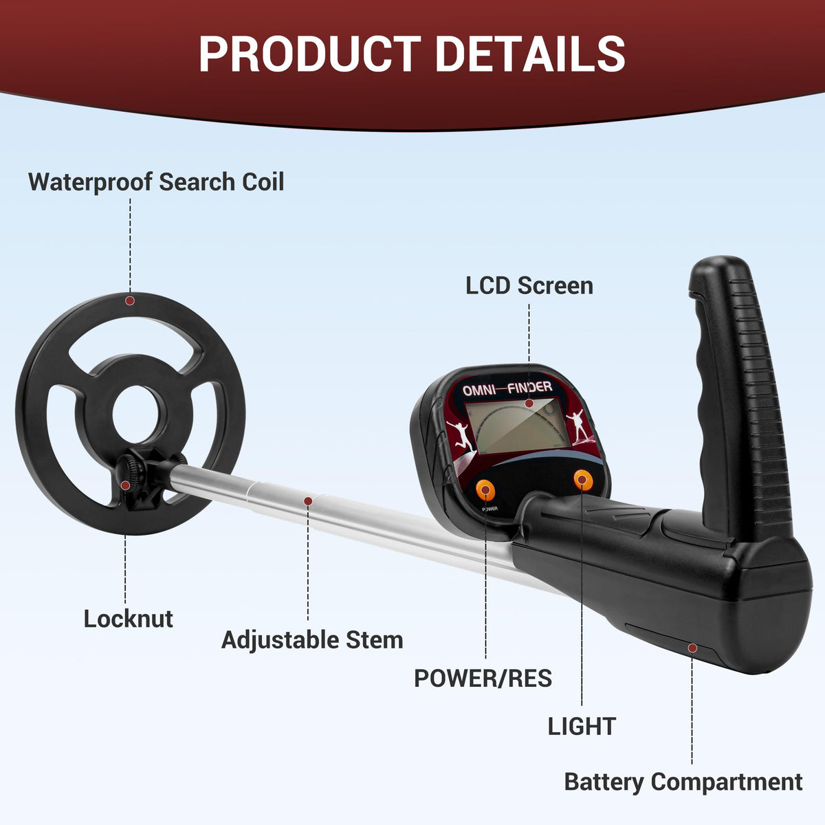 GDDREAM gift set included with battery, shovel, and rake for instant adventures