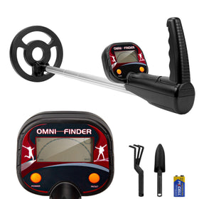 GDDREAM kids metal detector with LCD display guiding treasure search and readouts