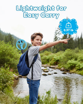 GDDREAM kids exploring outdoors with the detector for treasure hunts