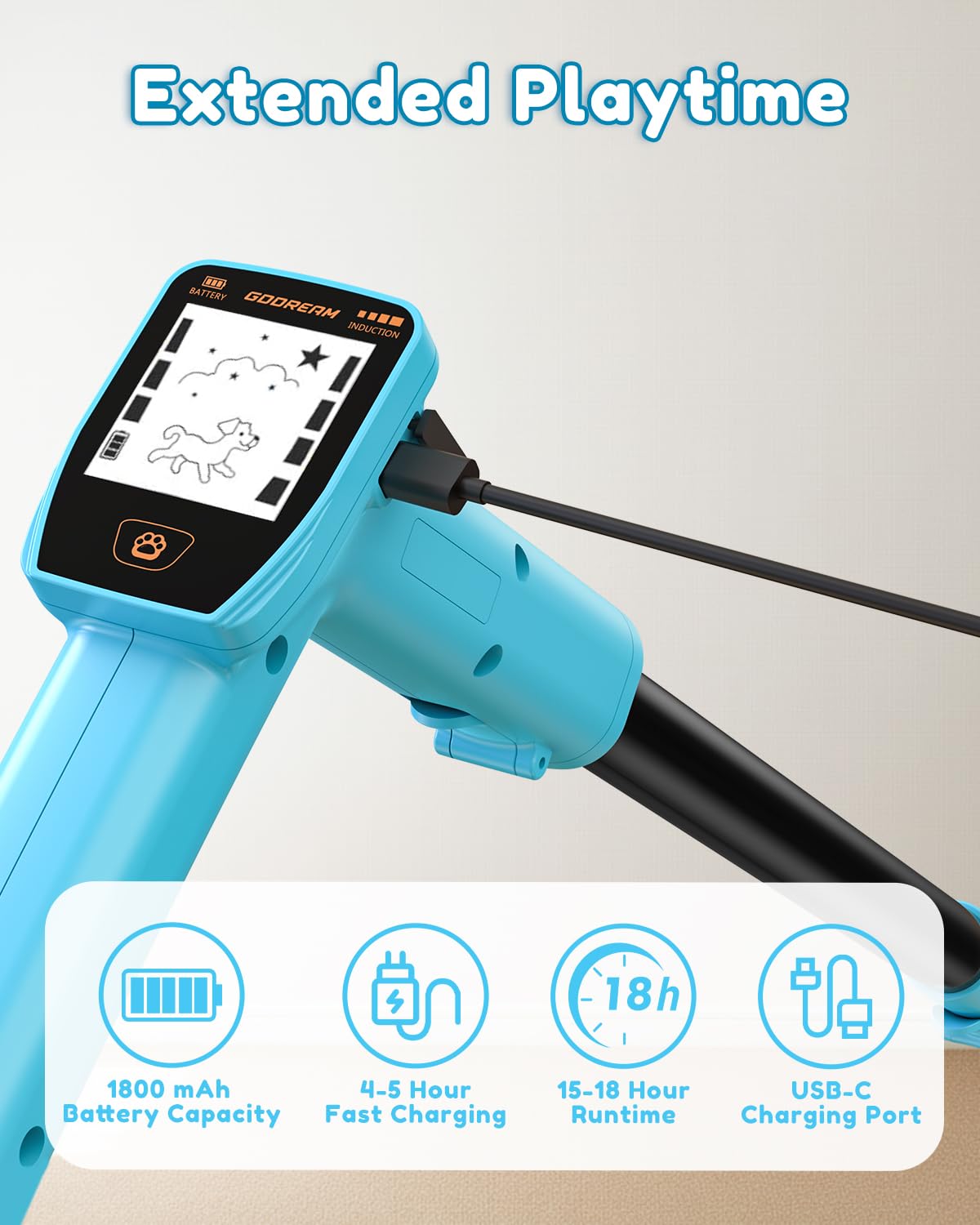 GDDREAM lightweight design comfortable for kids during searches