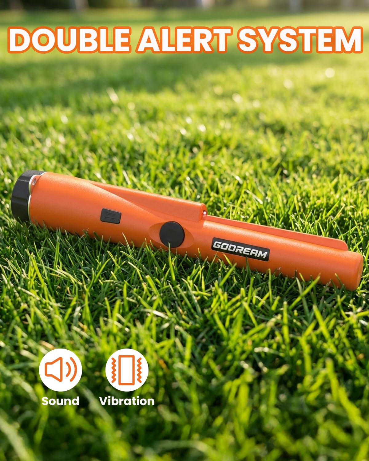 GDDREAM pinpointer LED light illuminates targets in low light