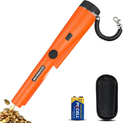 GDDREAM pinpointer orange handheld in field use for quick target confirmation