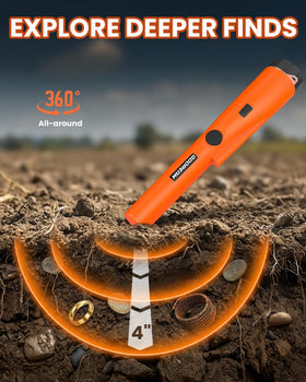 GDDREAM pinpointer two alert modes provide flexible signaling and feedback