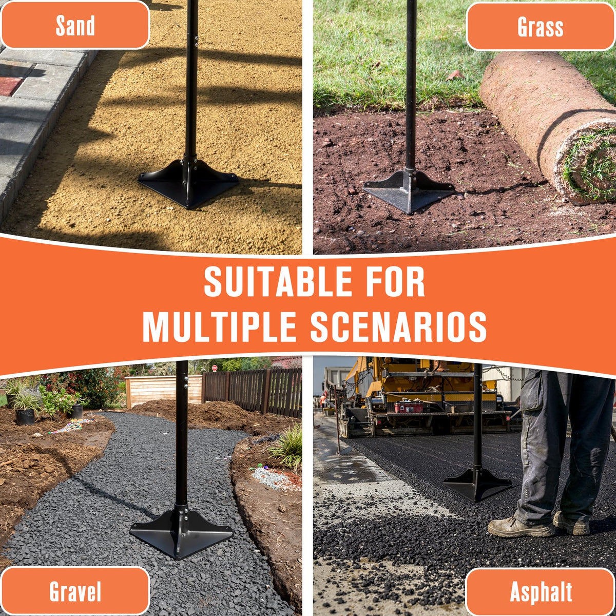 GDHSWJ hand tamper for garden paths and posts with reliable performance.