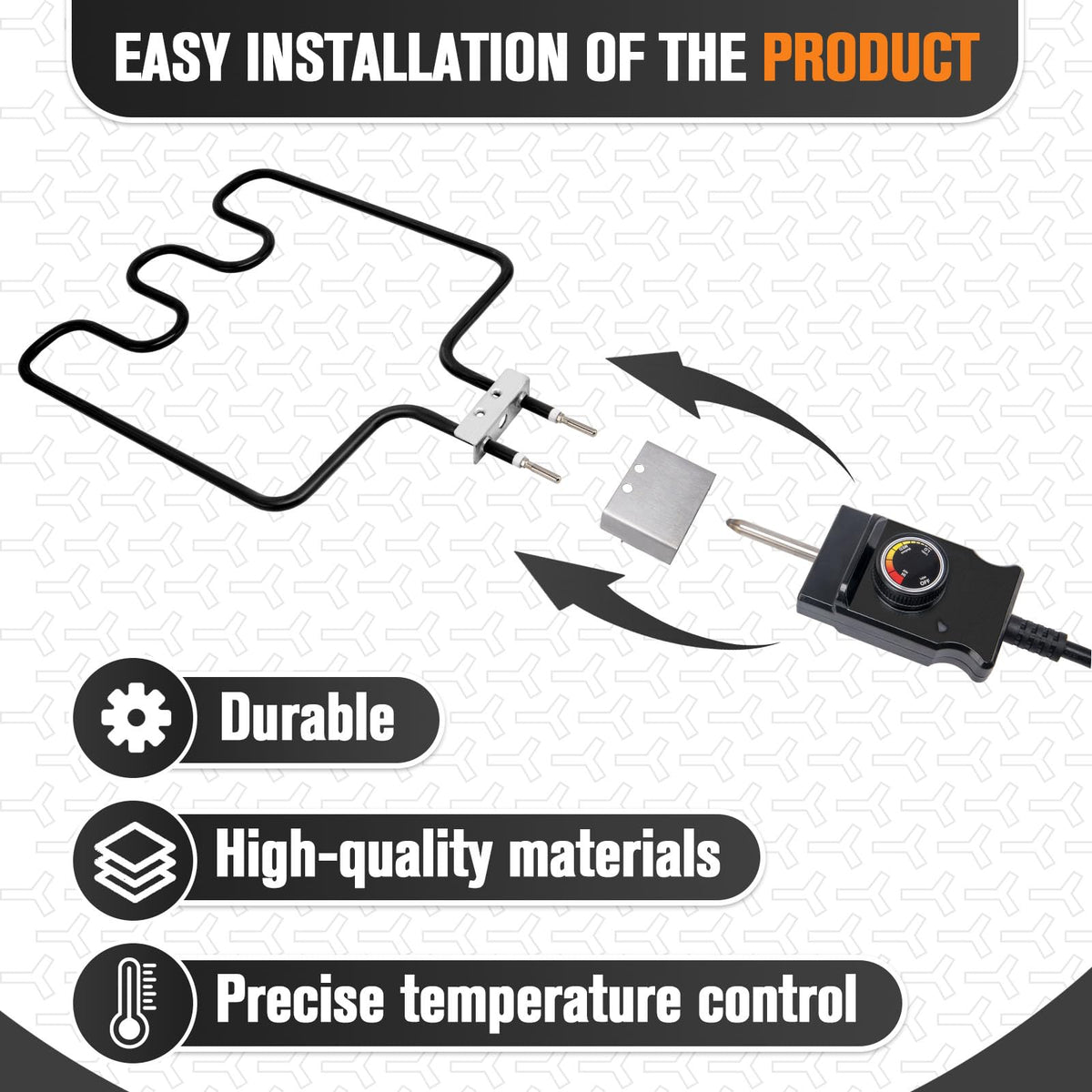 GDHSWJ compatible with many Masterbuilt models for versatile upgrades