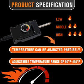 GDHSWJ stainless steel heating element delivers durability for long grilling sessions