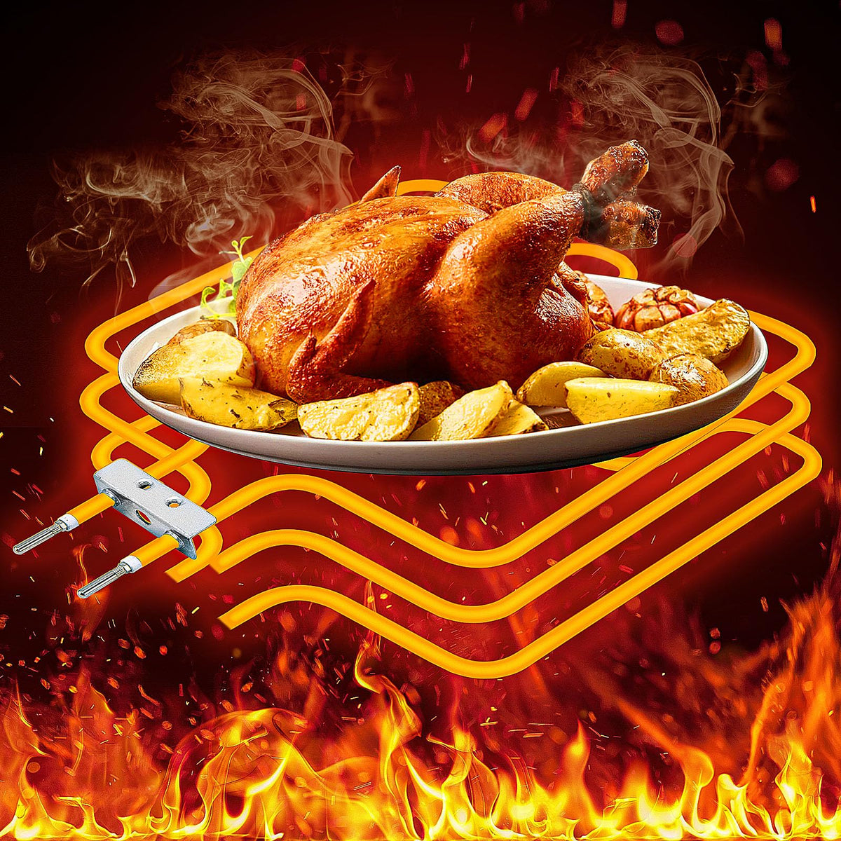 GDHSWJ use case: smoking ribs or turkey with controlled heat