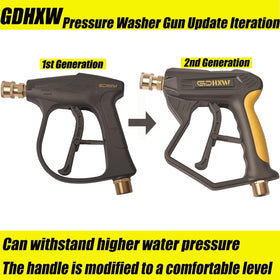 GDHXW brass-core foam lance offers durable, heavy-duty performance for thick foam.