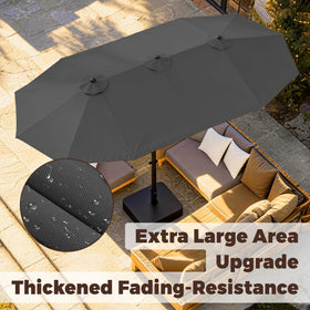 GDPFN large shade area covers patios, pools, and decks.