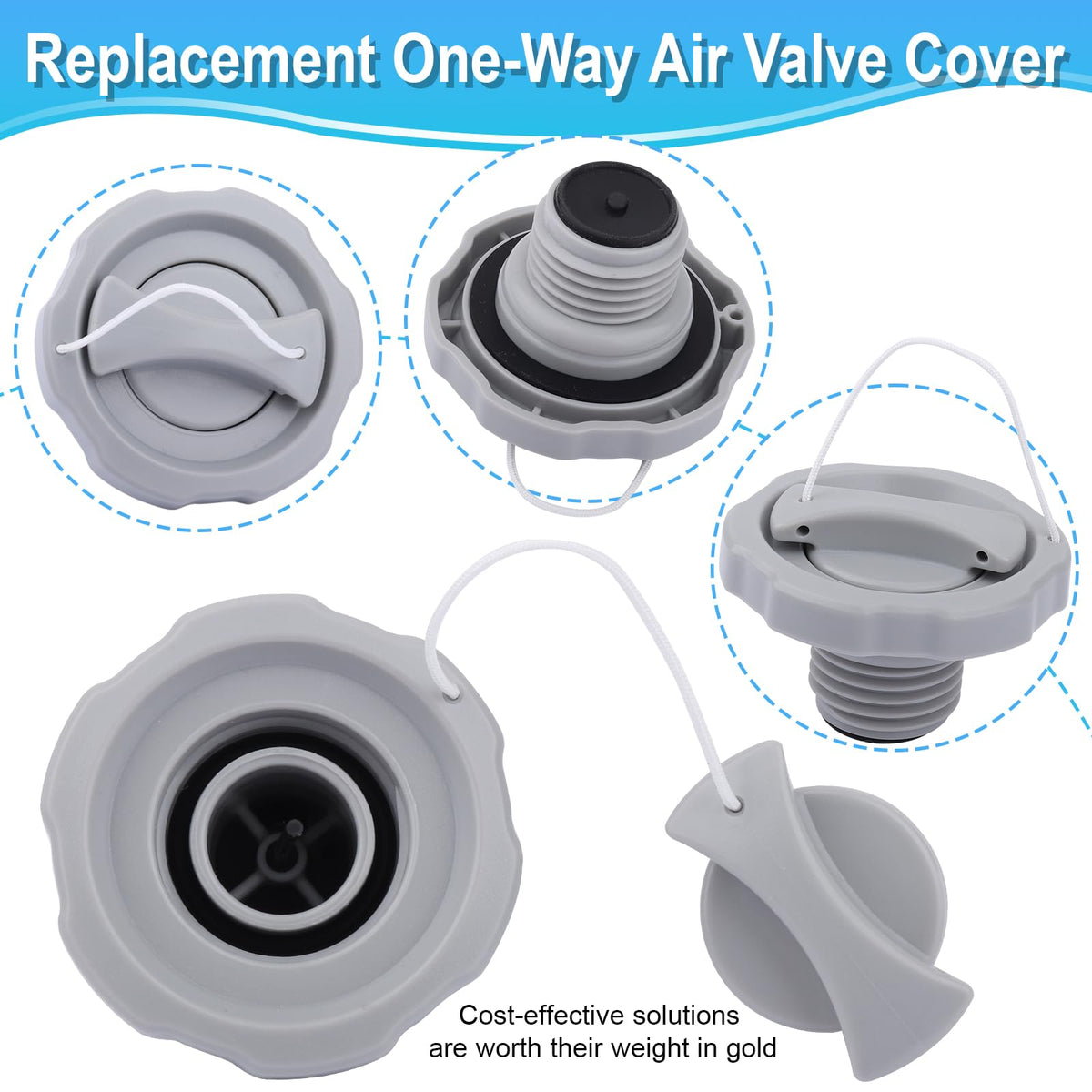 GDW P05767 replacement parts packaging emphasizes durable construction for long-term spa maintenance.