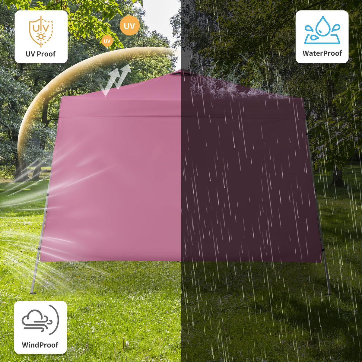 GDY canopy vents improve airflow during use