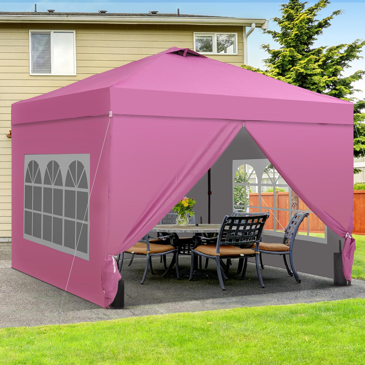 GDY event tent perfect for beach days and picnics.