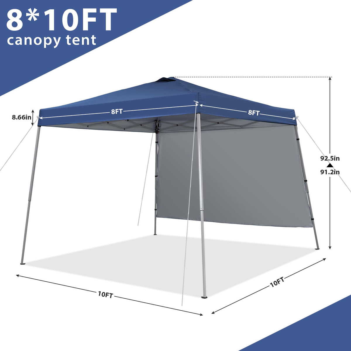 GDY steel-frame canopy provides sturdy support for outdoor events