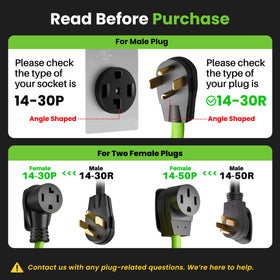 GEARit dual 14-30R and 14-50R receptacles enabling simultaneous dryer and EV charging