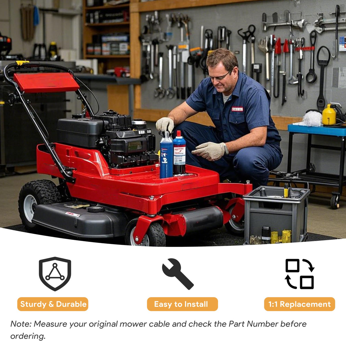 Durable coating reduces friction and wear for longer service life.