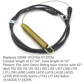 GEARLINTON GY21106 spring and eyelet detail ensures smooth operation.
