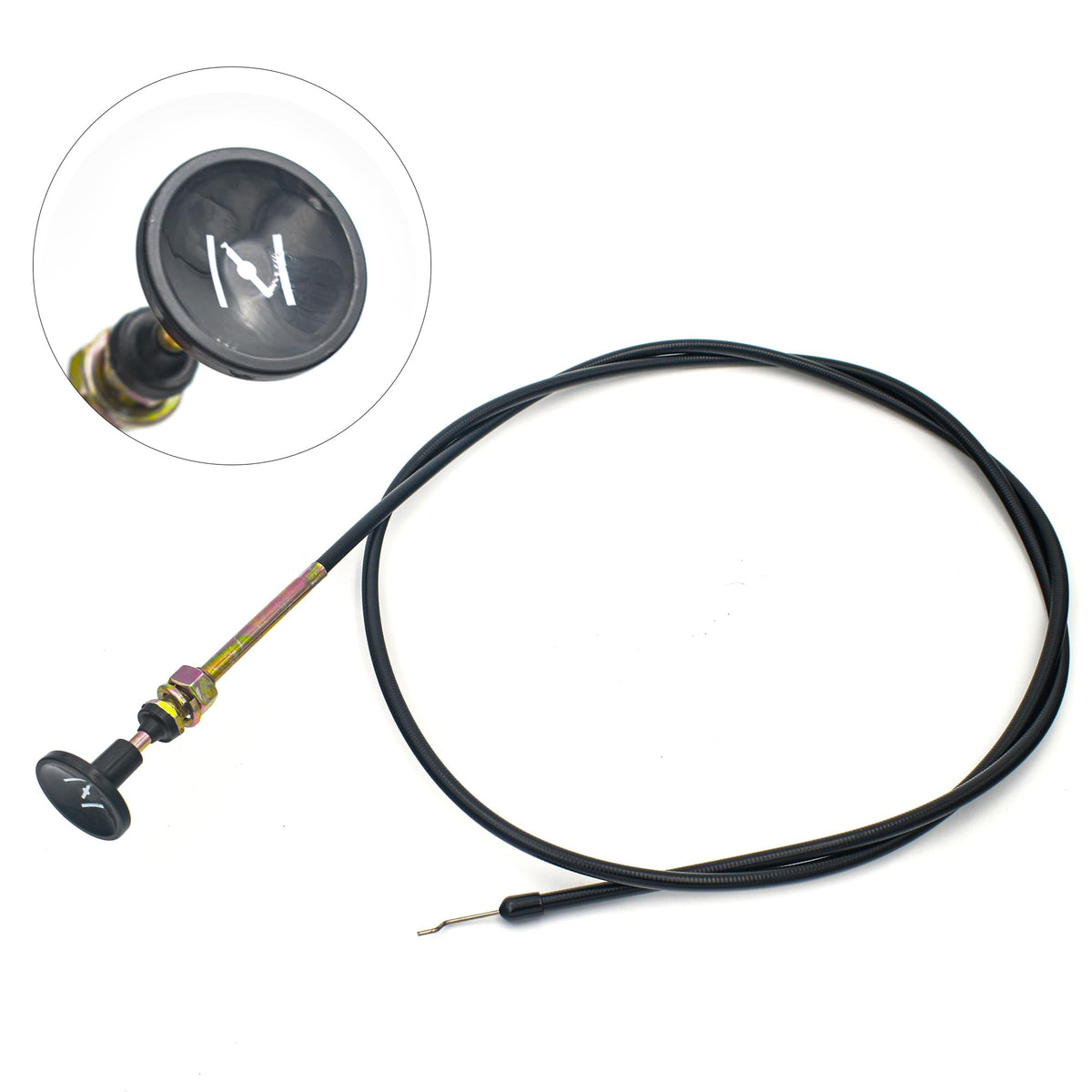Toro Exmark compatible cable replacement ready for lawn care tasks.