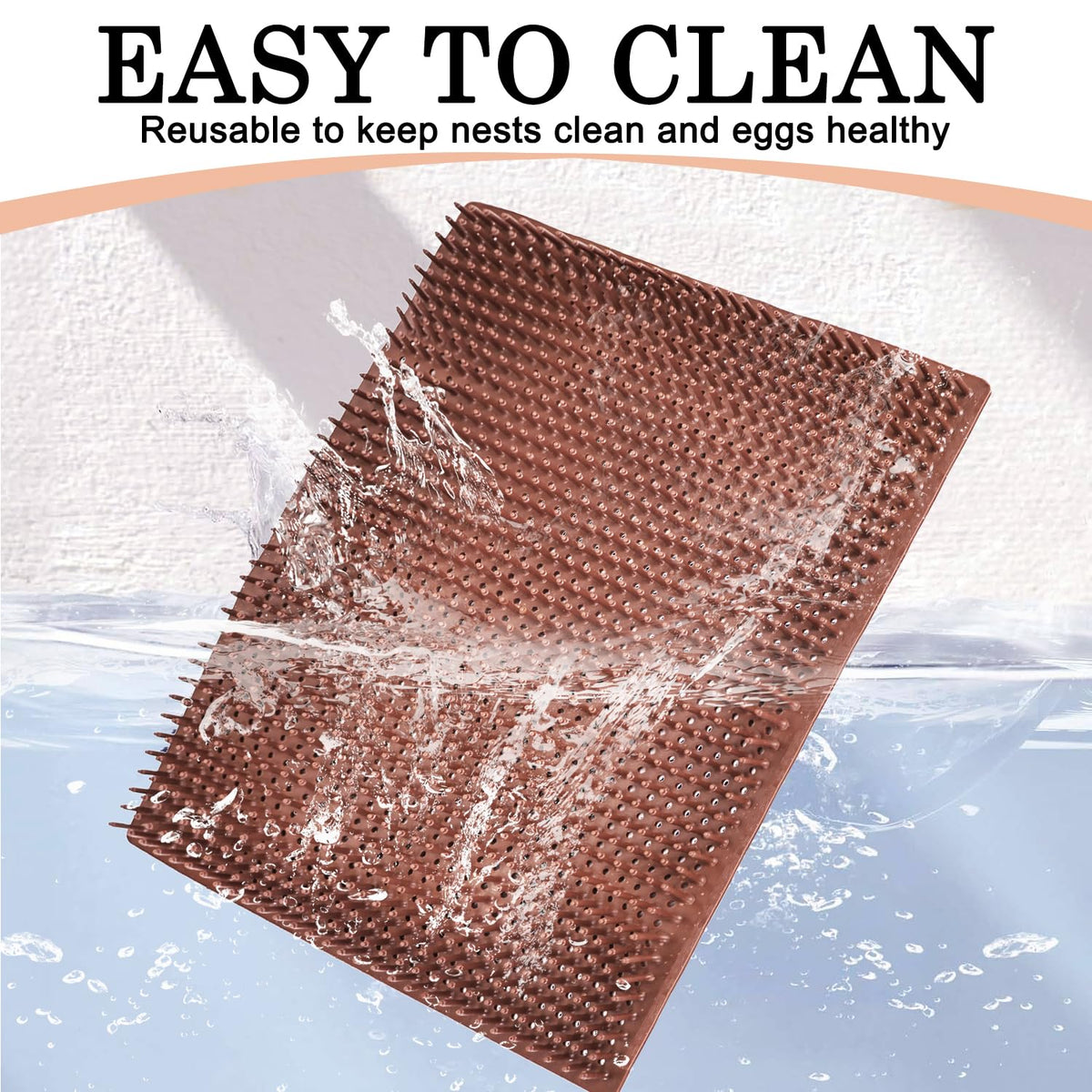 Gebena egg cushion nesting pads providing a soft surface for eggs in the nest.