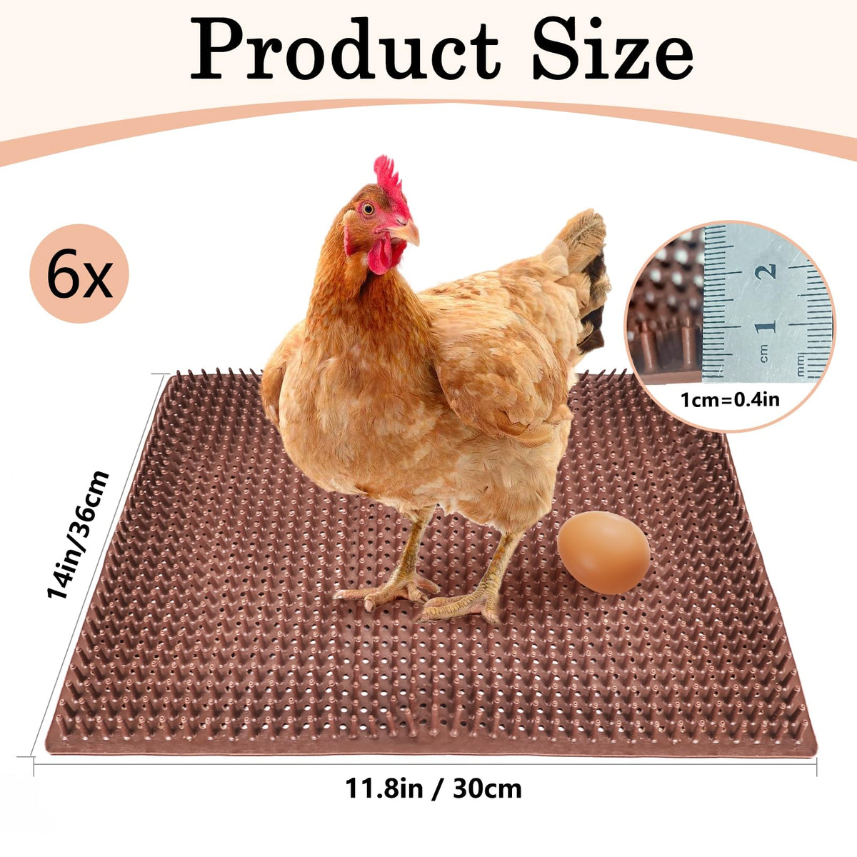 Gebena washable nesting pads in a coop demonstrating reusable design.