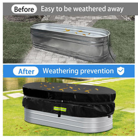 Gecic bottom drawstring and rope secure fit for windy days