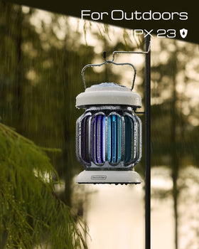 GeckoMan IPX23 waterproof zapper suitable for indoor use.