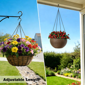 Geehouz versatile chains suit baskets, bird feeders, and lanterns indoors or outdoors.