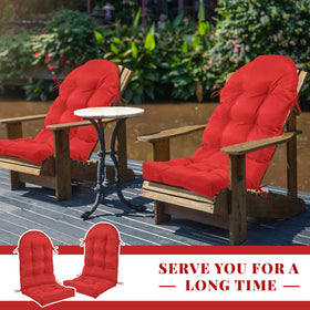 Geelin 44 x 19 x 4 inch cushions fit most Adirondack chairs