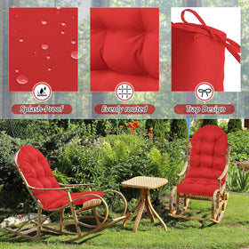 Geelin thick 4-inch cushion with supportive filling for long-lasting comfort