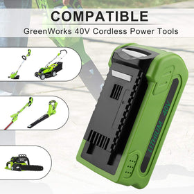 Geelink 40V replacement battery safety features against overload and overheating